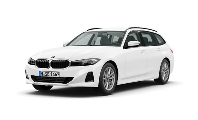 BMW-320d Touring - Frontansicht
