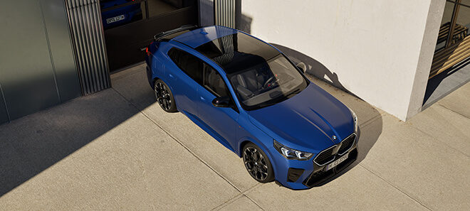 Der neue BMW X2. Ansicht von oben.
