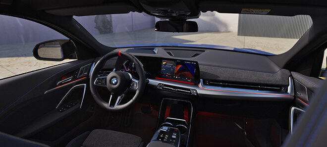 Der neue BMW iX2 Innenansicht