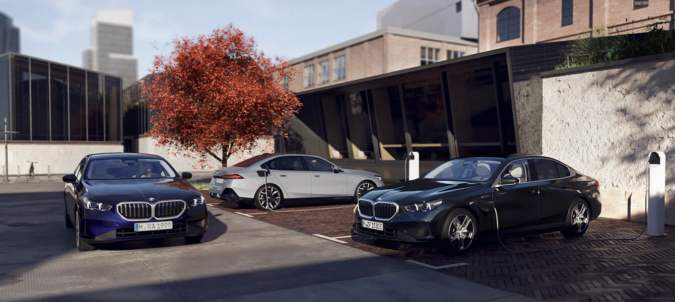 Modellübersicht der neuen BMW 5er Limousinen Reihe.