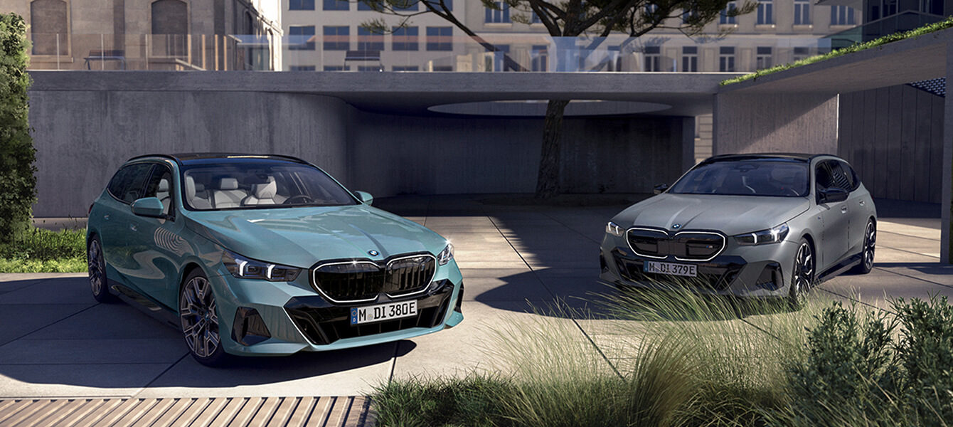 Modellübersicht der neuen BMW 5er Touring Reihe.